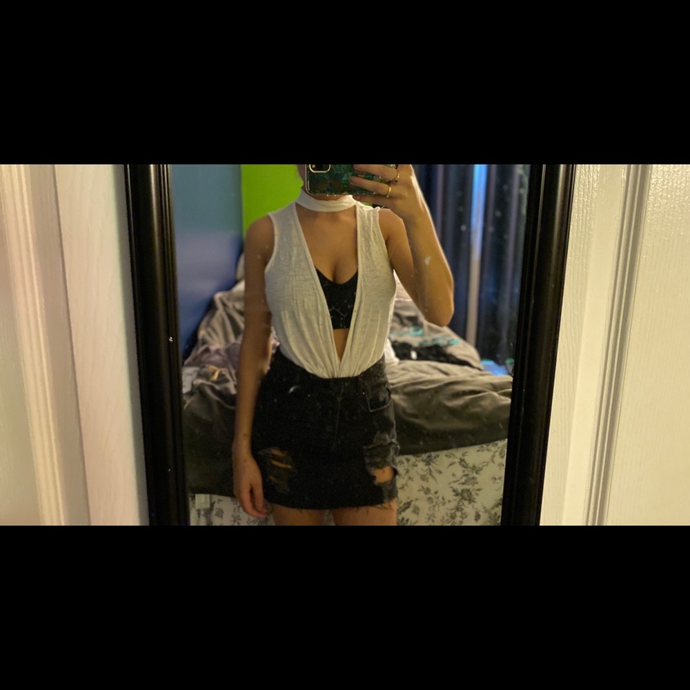 White Going Out Top